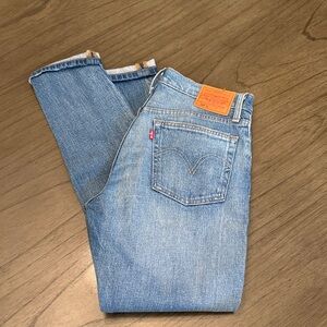 Levi's 501 button fly Blue Jeans